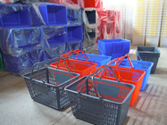 Plastikowy uchwyt Supermarket i sklep Detaliczny koszyk Przechowywanie