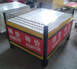 Składane metalowe stojaki promocyjne w supermarketach z powłoką proszkową SGS ISO9001