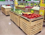 Niestandardowy drewniany sklep spożywczy / supermarket Supermarket L1000 * W1000 * H850 mm