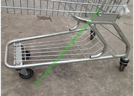 Wózek na zakupy w supermarkecie w stylu amerykańskim / niestandardowy wózek ręczny ze stali węglowej